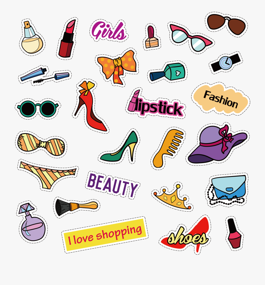 Fashion Shopping Photography Supplies Cartoon Women - Elements Pop, Transparent Clipart