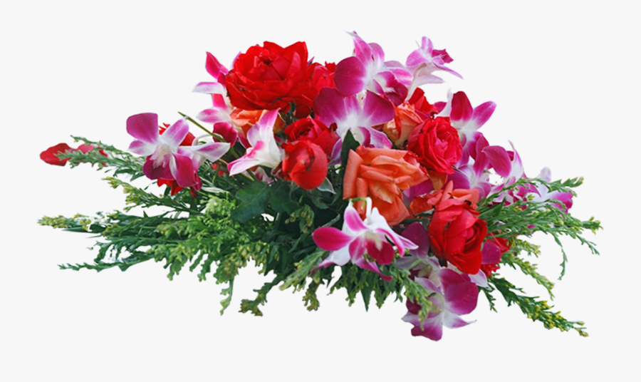 Flower Bouquet Wedding Invitation - Transparent Background Flowers Png, Transparent Clipart