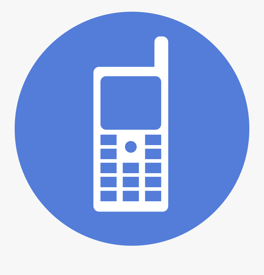 Transparent Cell Phone Clipart - Mobile Phone Logo Png, Transparent Clipart