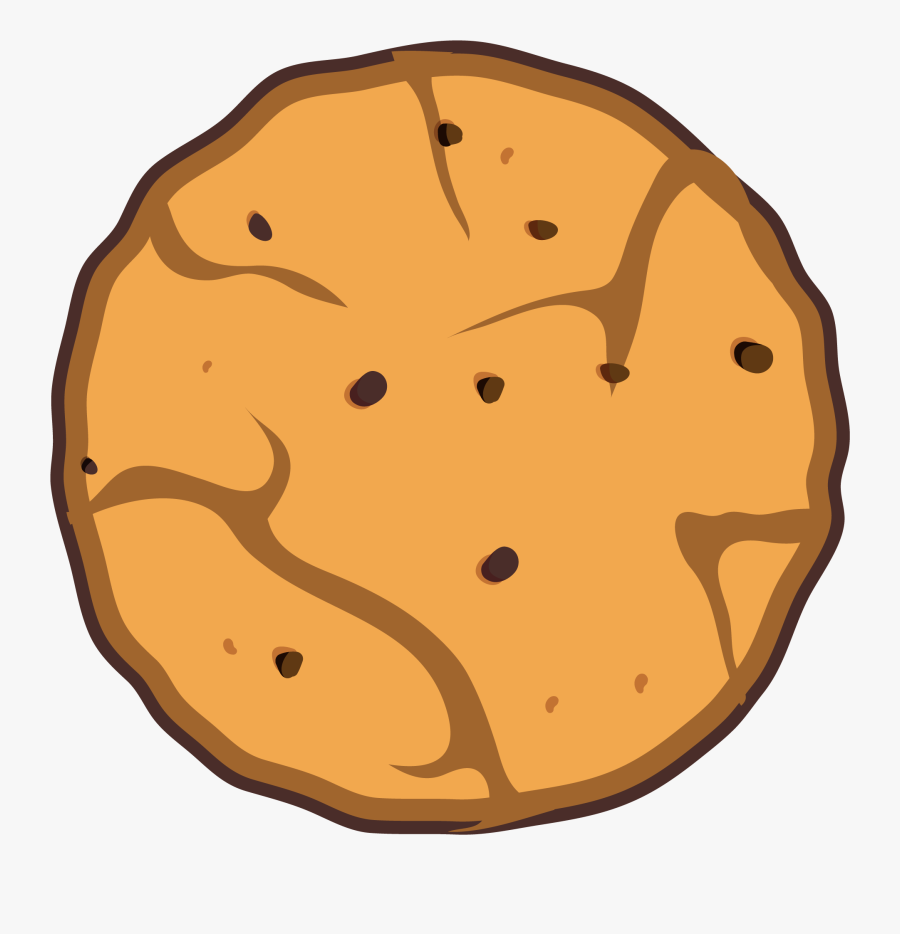 Chocolate Chip Cookie, Transparent Clipart