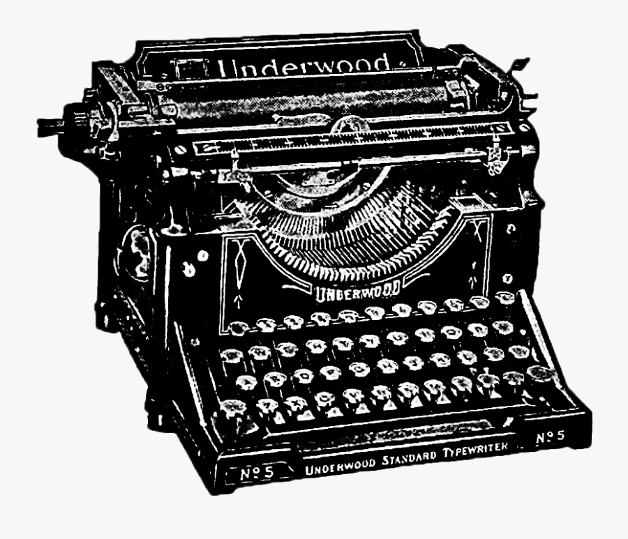 Typewriters Clipart Transparent Background, Transparent Clipart