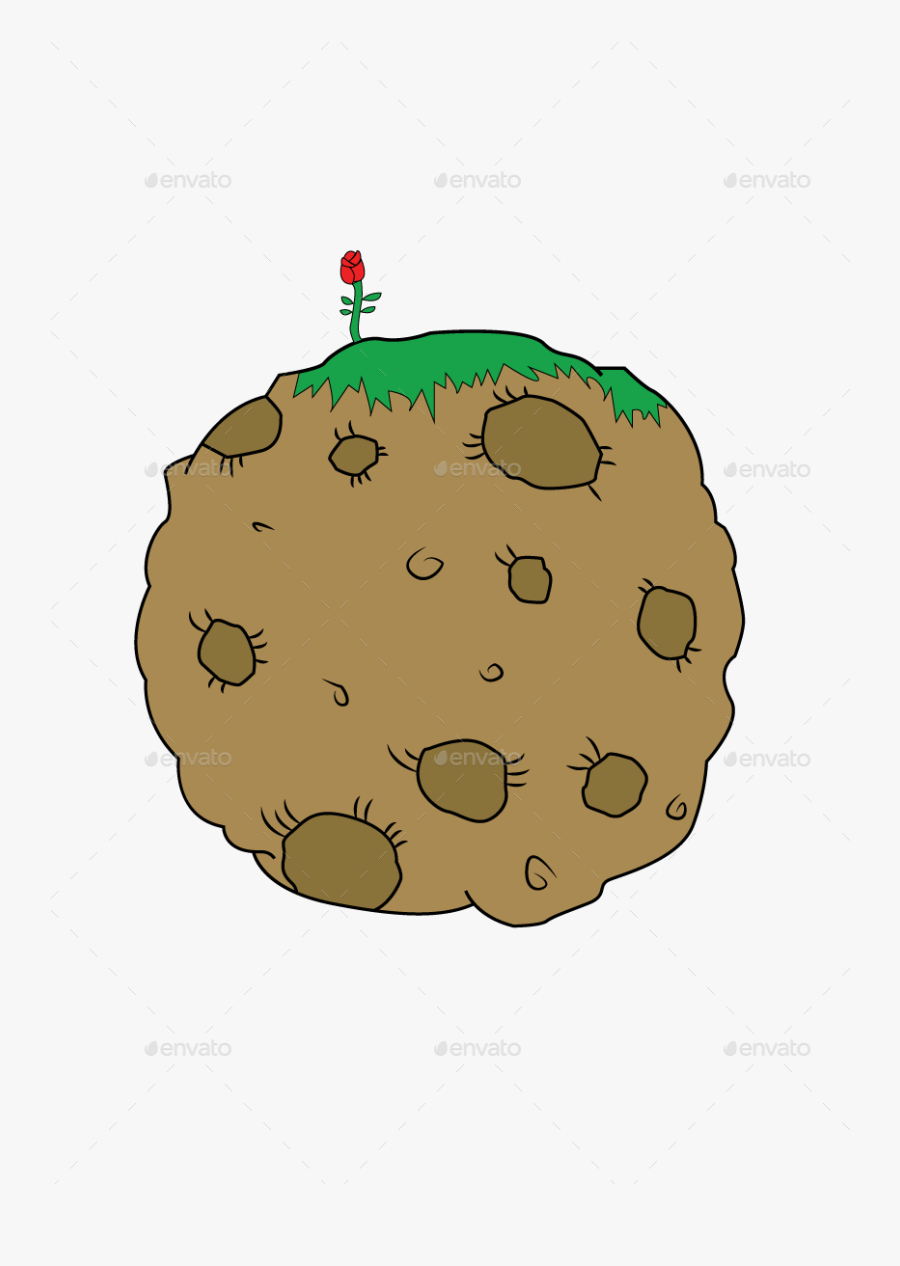 Little Prince Theme Visual/1/1 - Chocolate Chip Cookie, Transparent Clipart