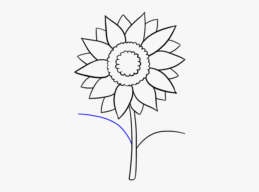 Free Free 140 Clipart Sunflower Simple SVG PNG EPS DXF File