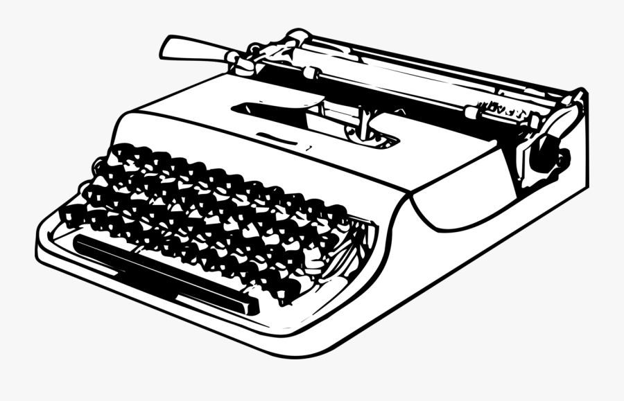 68627 - Typewriter Png, Transparent Clipart