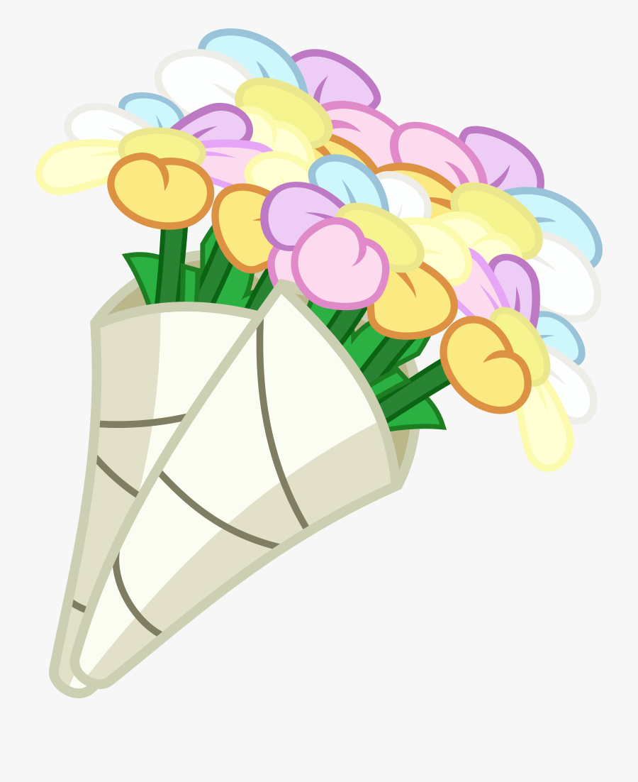 Discord"s Bouquet By Jeatz-axl - My Little Pony With Bouquet, Transparent Clipart