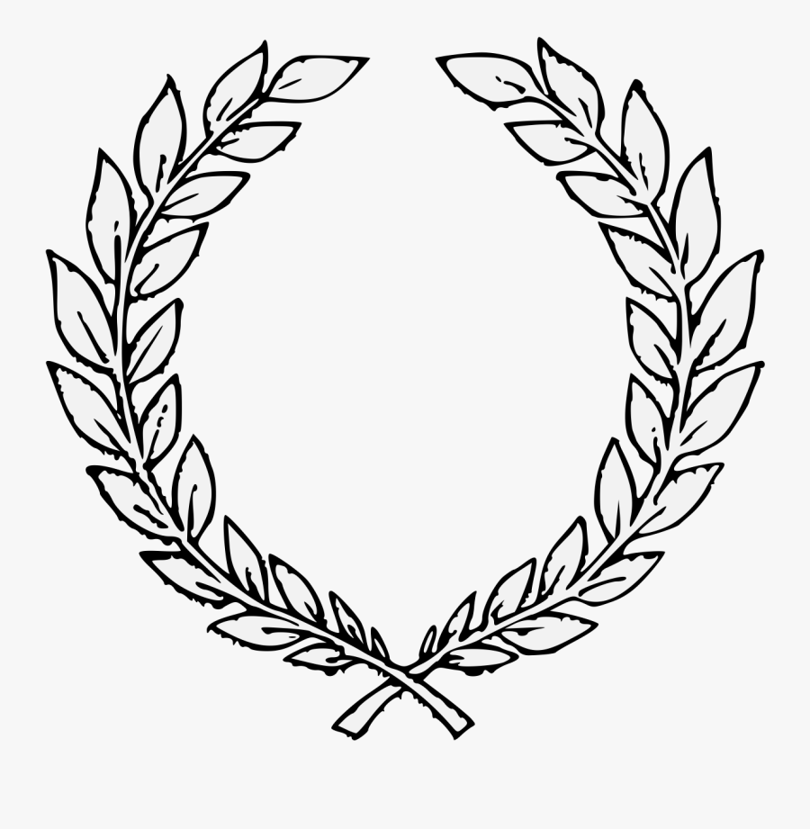 Ivy Clipart Laurel - Laurel Wreath Transparent Background, Transparent Clipart