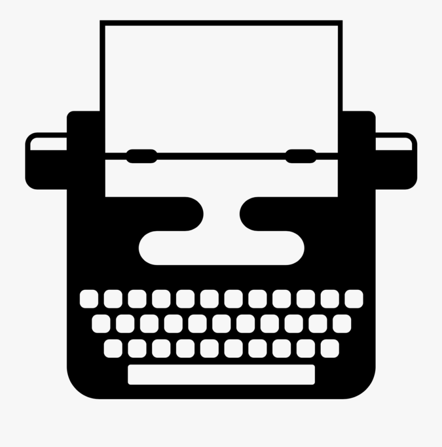Transparent Typewriter Png - Transparent Background Typewriter Icon, Transparent Clipart