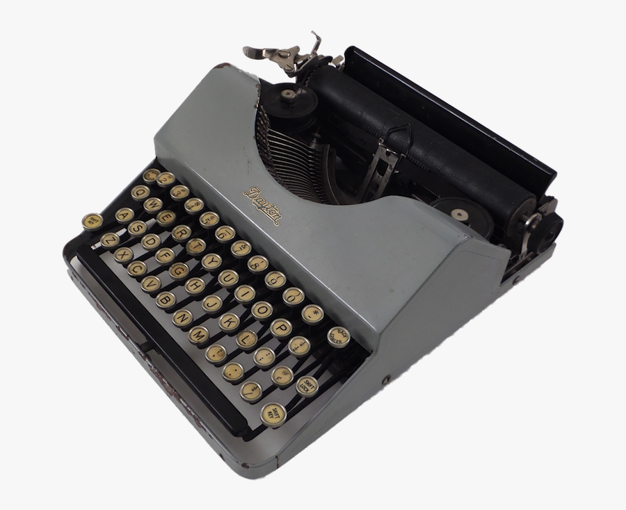 Clip Art The Dayton - First Typewriter Png, Transparent Clipart