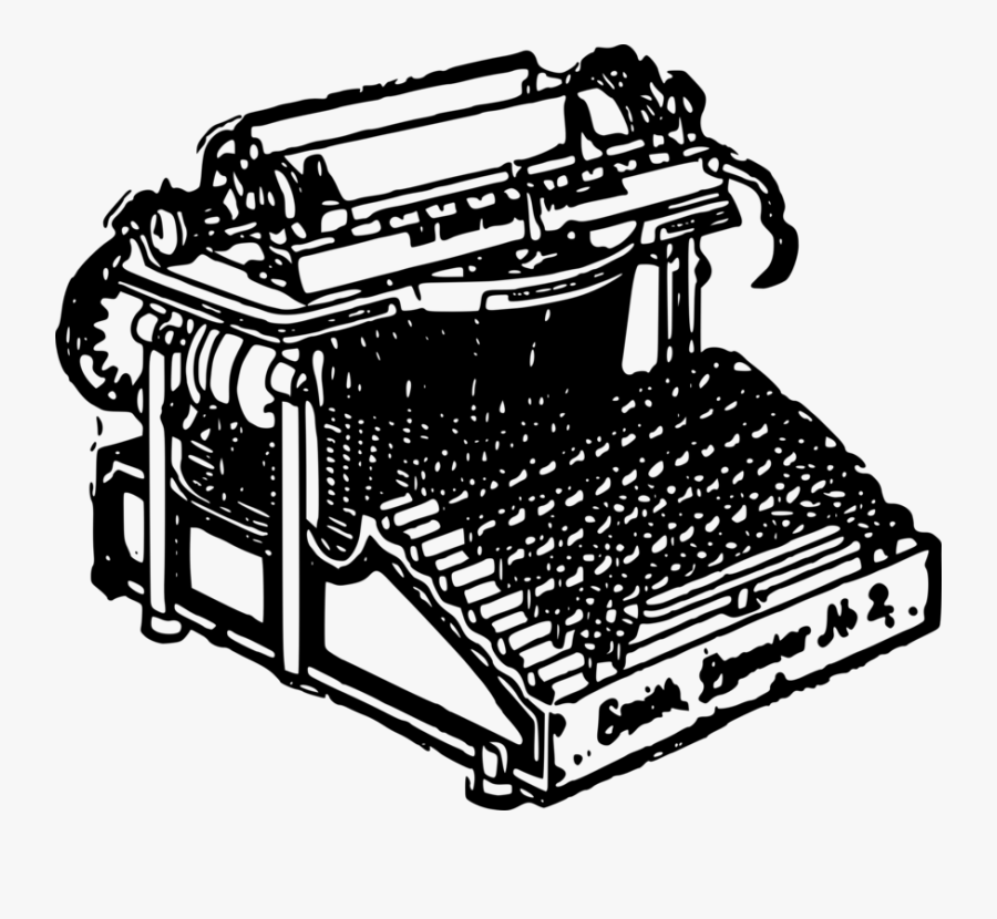 Office Equipment,machine,black And White - Machine, Transparent Clipart