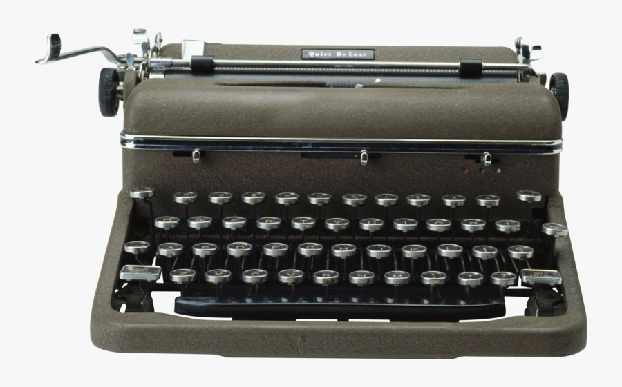 Transparent Typewriter Clipart Free - Typewriter, Transparent Clipart