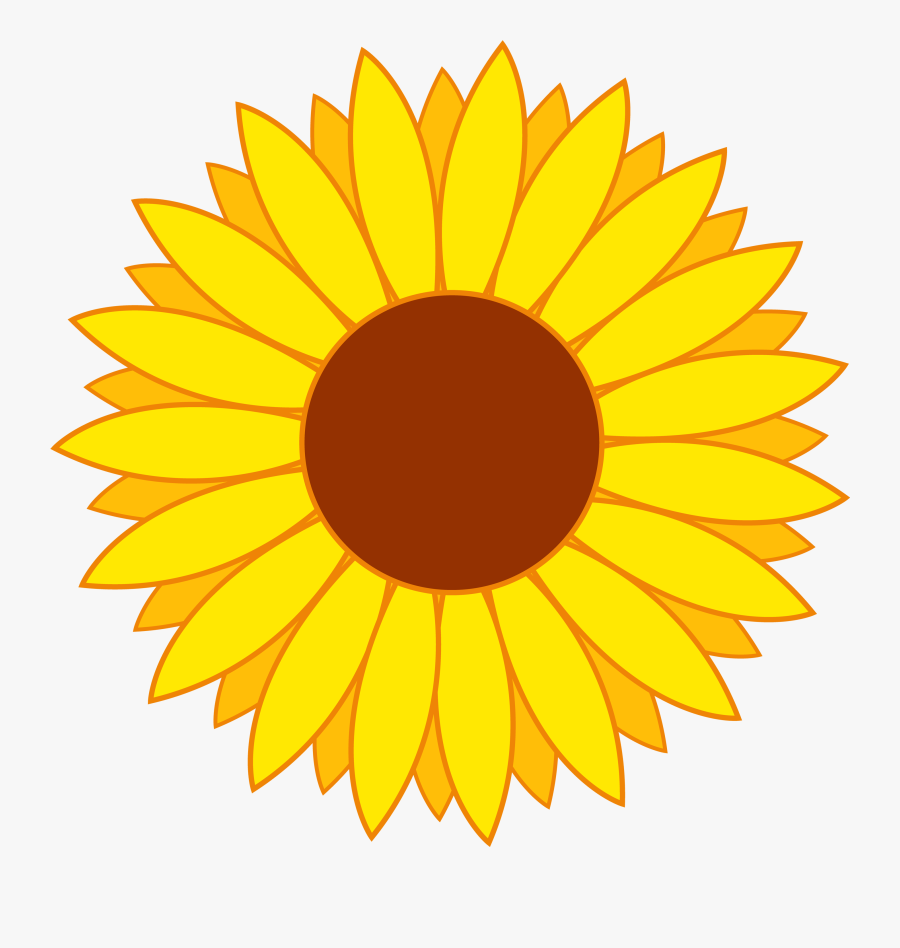 Sunflower Clipart Png, Transparent Clipart