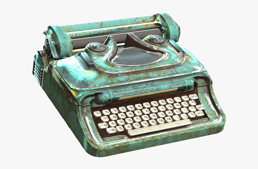 Typewriter Png Free Download - Fallout 76 Screw Farming Locations, Transparent Clipart