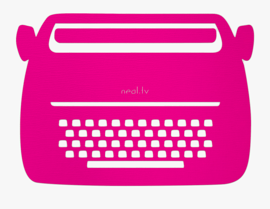 Picture Transparent Typewriter Clipart Pink Typewriter - Hohner Anacleto Rey Del Norte Iii S Diatonic, Transparent Clipart