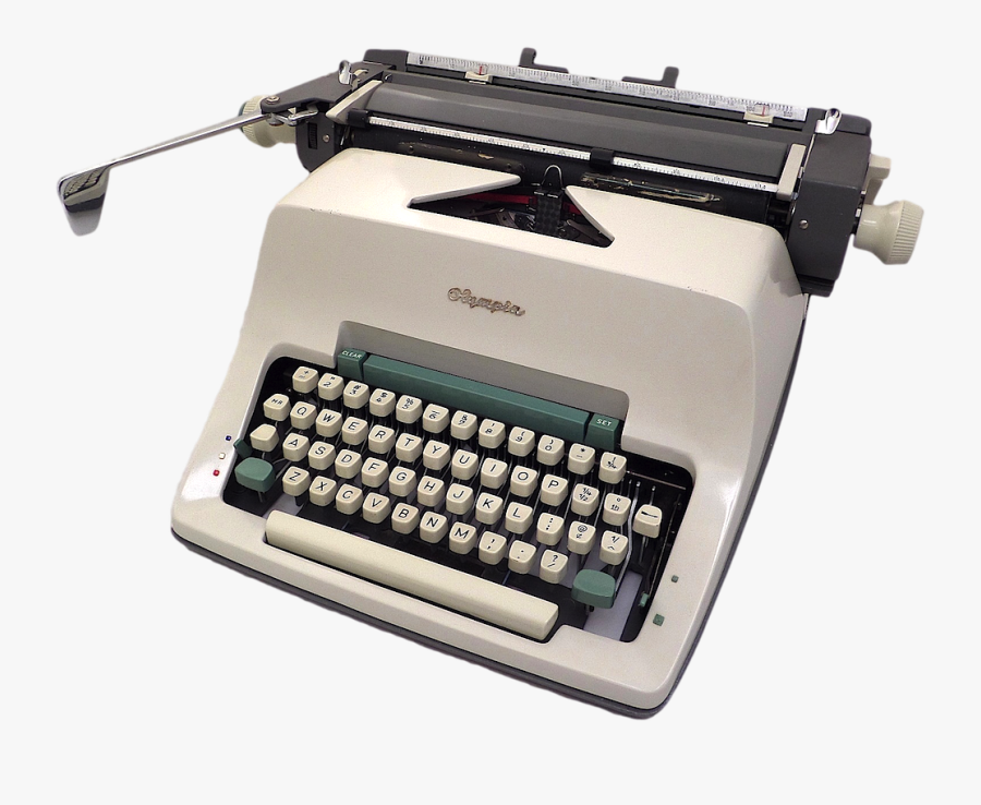 Typewriter Png - Png Typewriter Electronic, Transparent Clipart