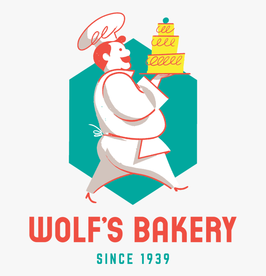 Wolf"s Bakery - Illustration, Transparent Clipart