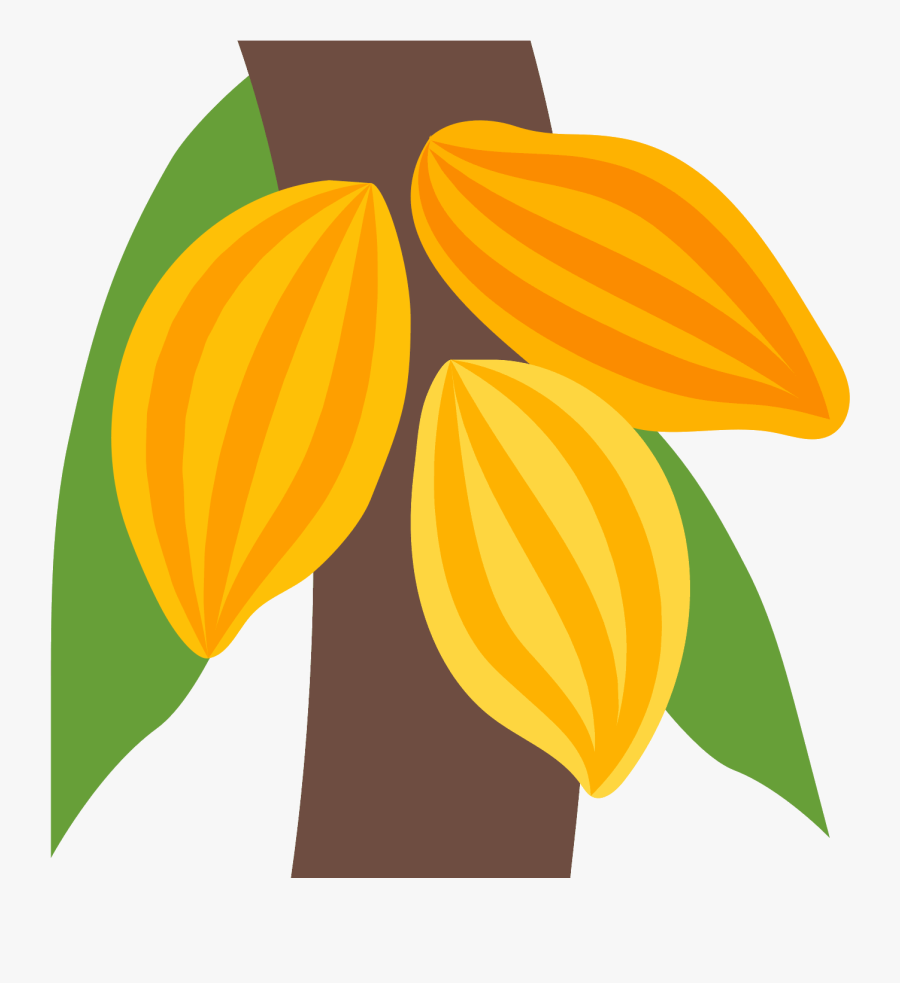 Cacao Clipart Cocoa Plant - Cocoa Tree Icon Png, Transparent Clipart