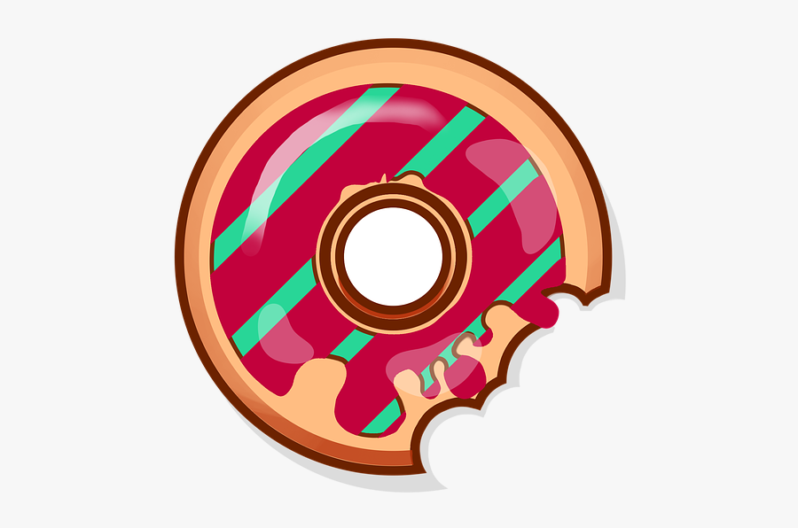Doughnut, Transparent Clipart