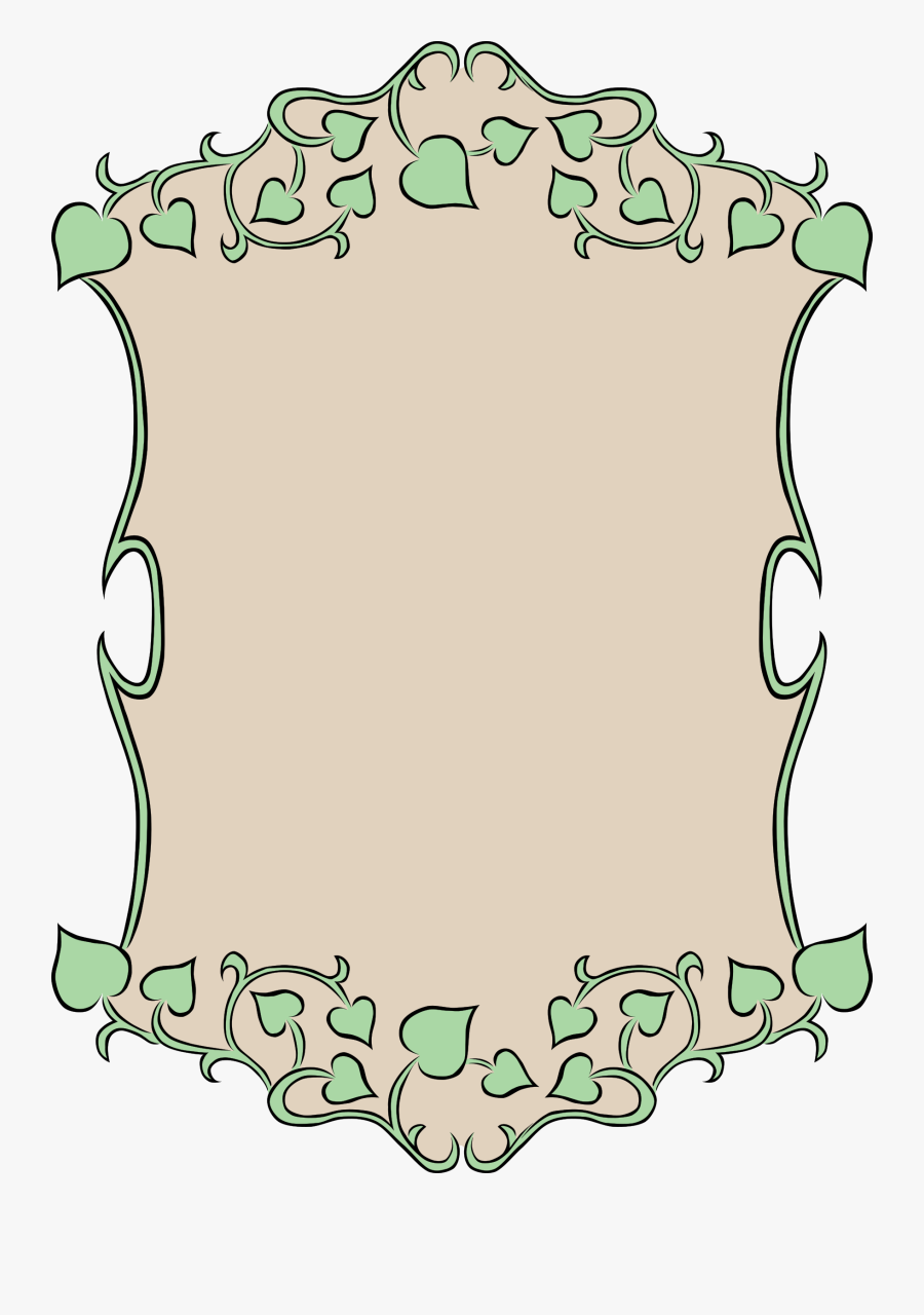 Poison Ivy Border Clipart, Transparent Clipart
