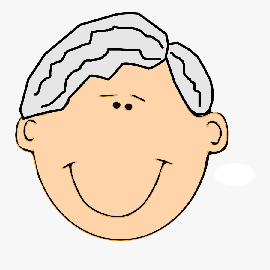 Cartoon Grandpa Clip Art Gran - Clip Art Happy, Transparent Clipart
