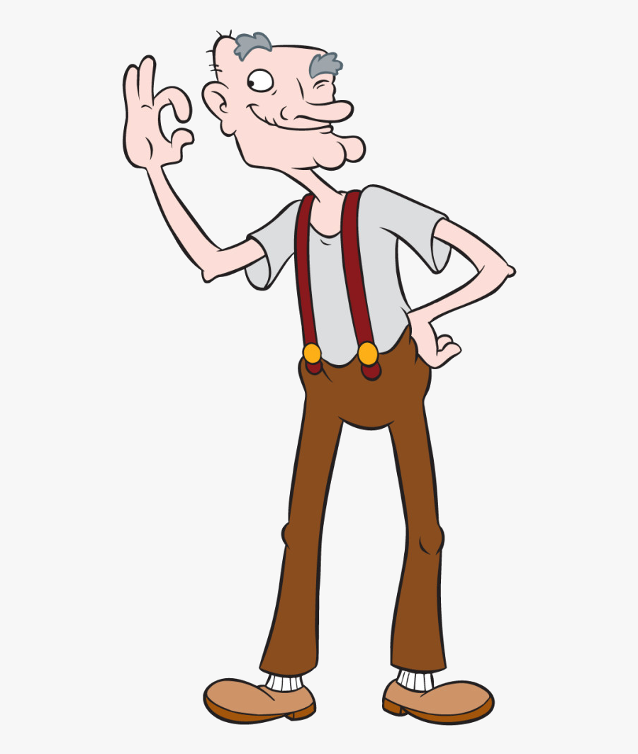 Clip Art Transparent Stock Grandpa Clipart Grandson - Hey Arnold Png, Transparent Clipart