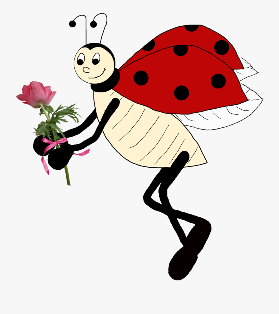 Ladybug Picnic, Mary Engelbreit, Clipart, Bugs, - Cartoon, Transparent Clipart