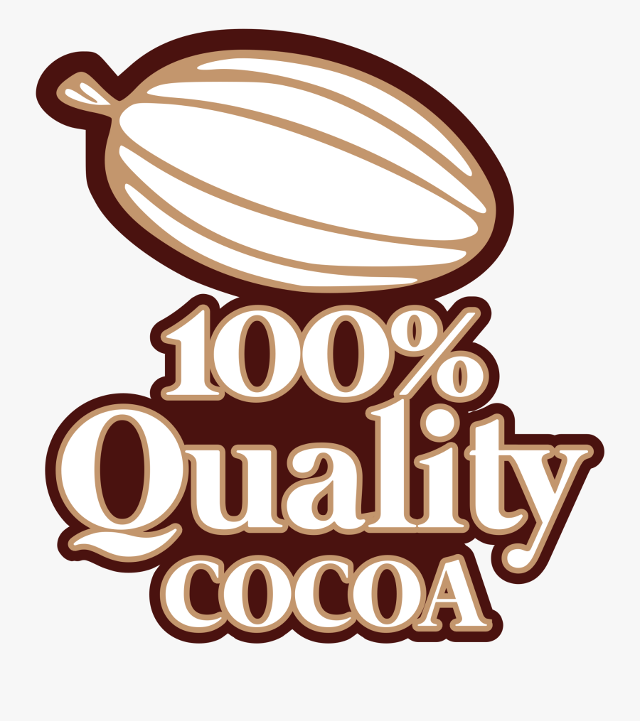 Clipart - 100 Cocoa Logo Png, Transparent Clipart