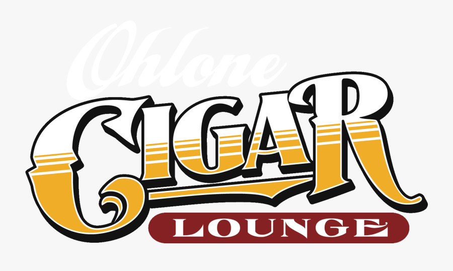 Cigar Lounge Logo, Transparent Clipart