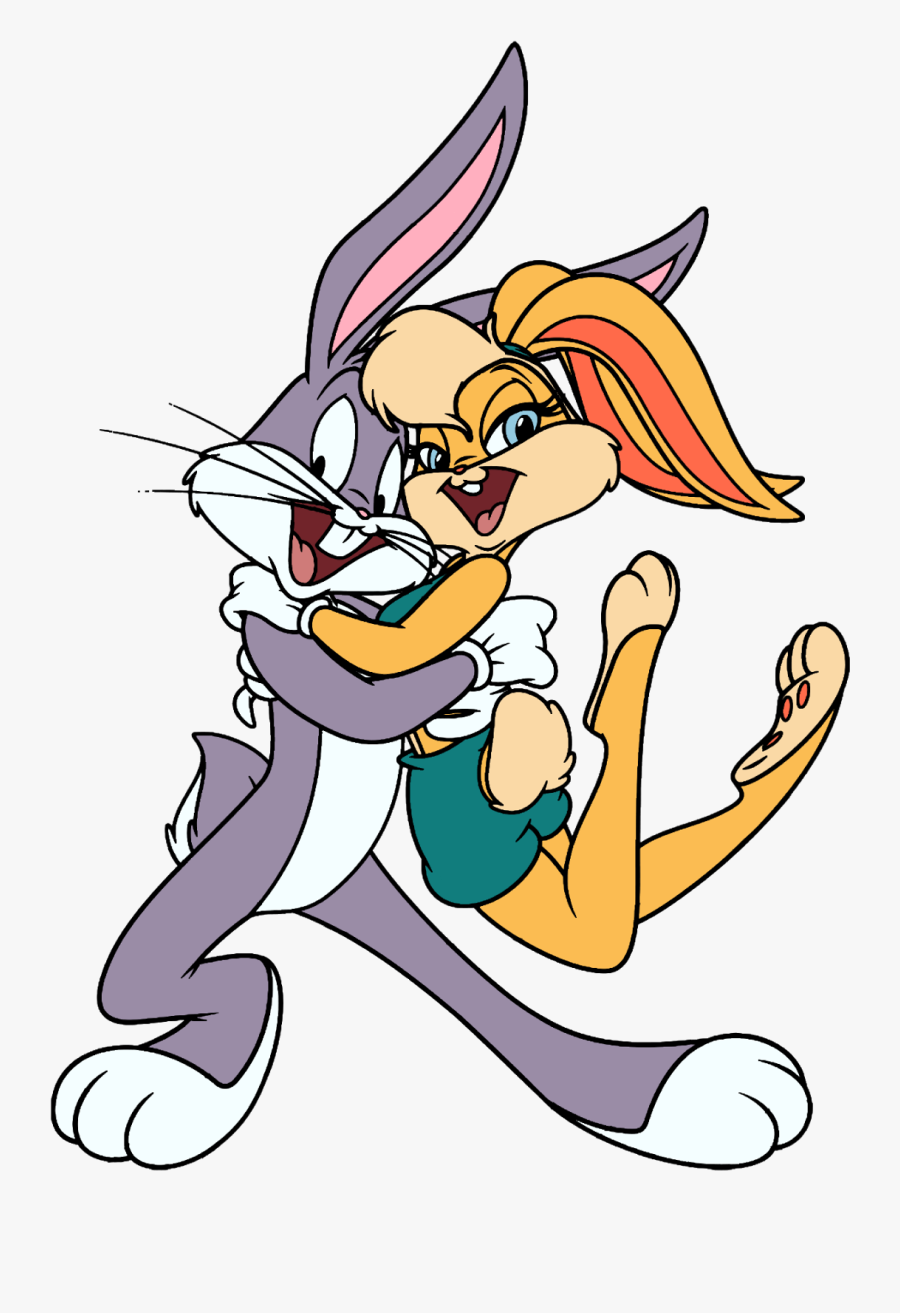 Bugs Bunny Clipart - Bugs Bunny Y Lola Bunny Png, Transparent Clipart