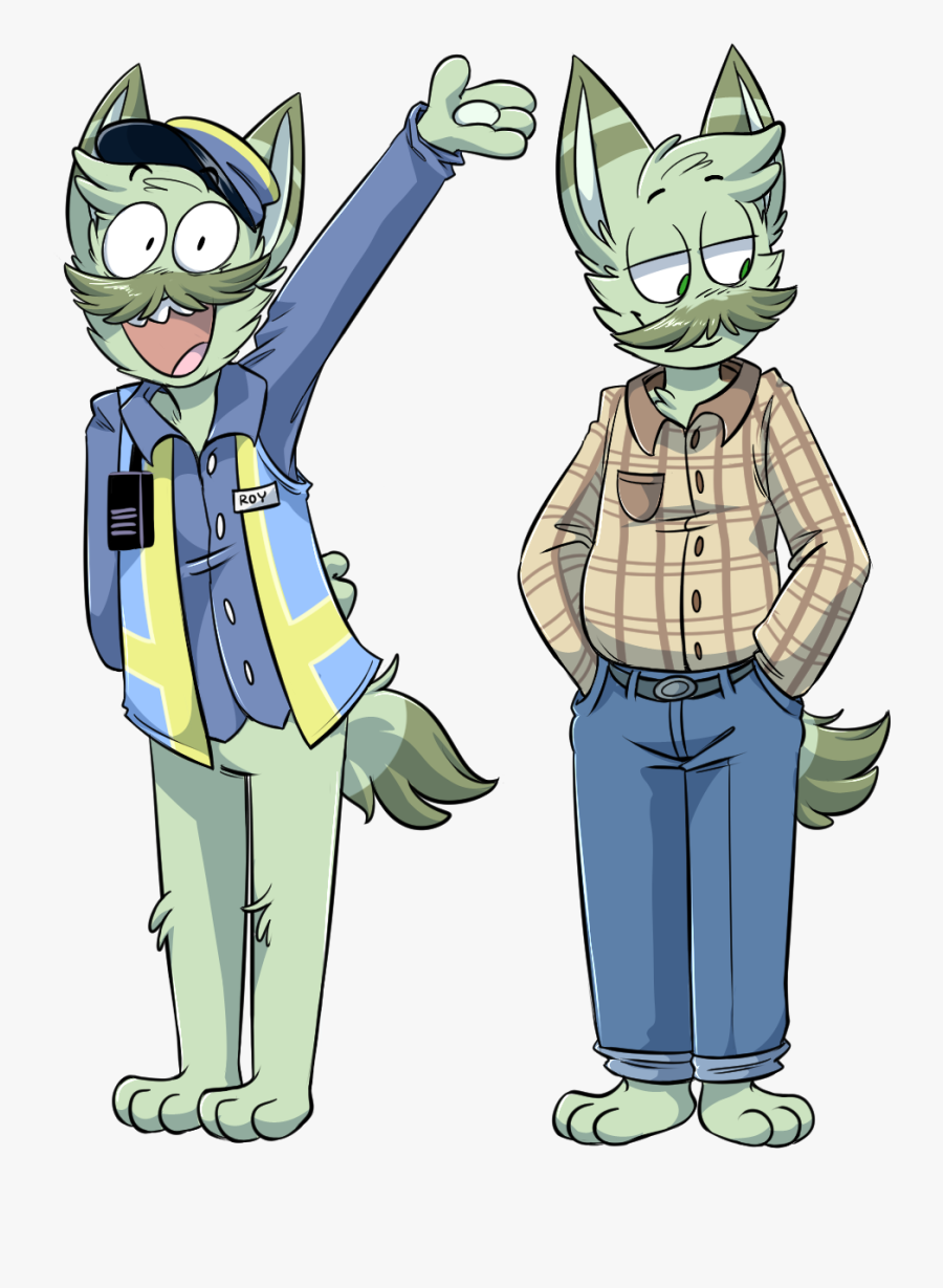 Foxy Grandpa By Rainy-bleu - Cartoon, Transparent Clipart