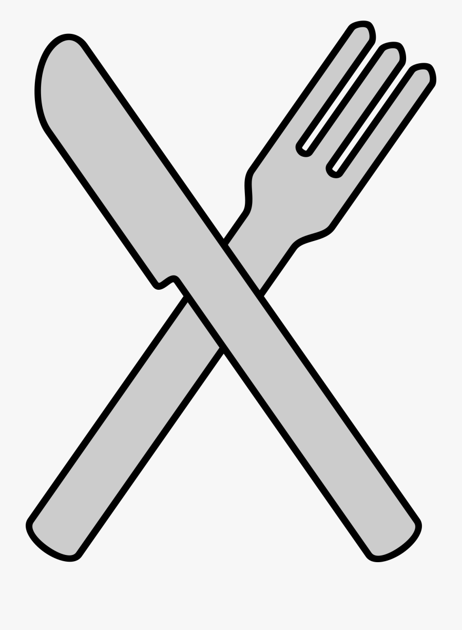 Transparent Spoon Icon Png - Cuchillo Y Tenedor Cruzados Png, Transparent Clipart