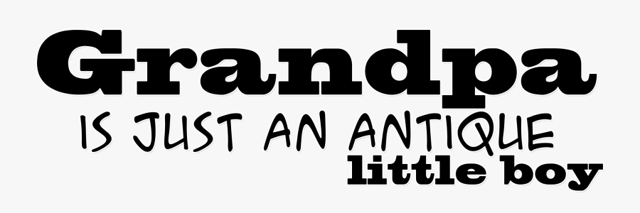 Transparent Grandpa Clipart Black And White, Transparent Clipart
