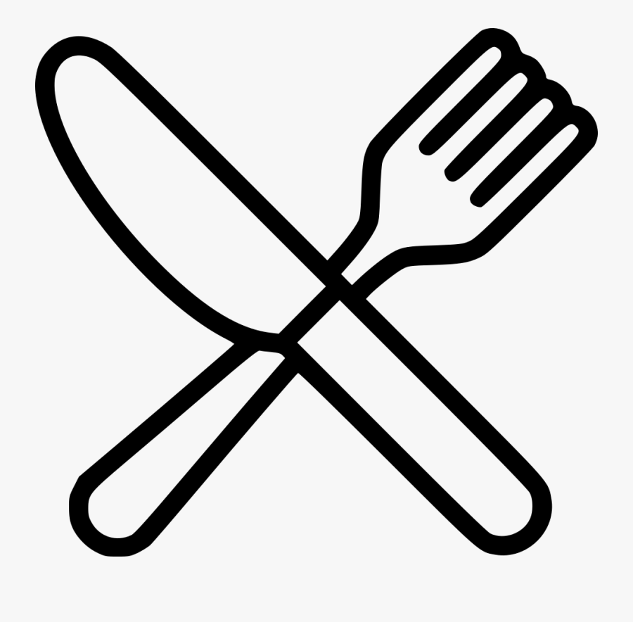 Luncheon Clipart Fork Knife - Imagenes De Cubiertos Para Colorear, Transparent Clipart