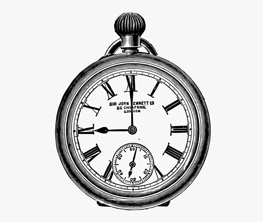 Drawing Gears Grandfather Clock Transparent Png Clipart - Portfolio Tiffany & Co Watches, Transparent Clipart