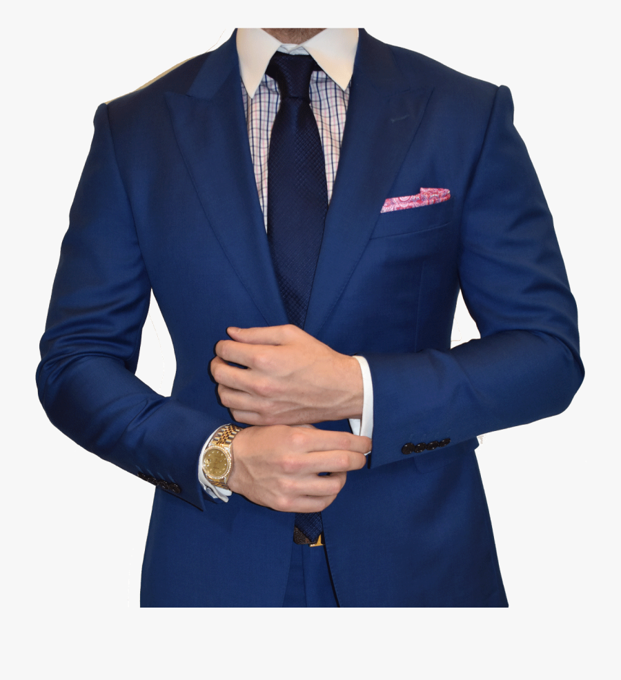 Infiniti Blue Custom Suit Business Essentials - Formal Wear, Transparent Clipart