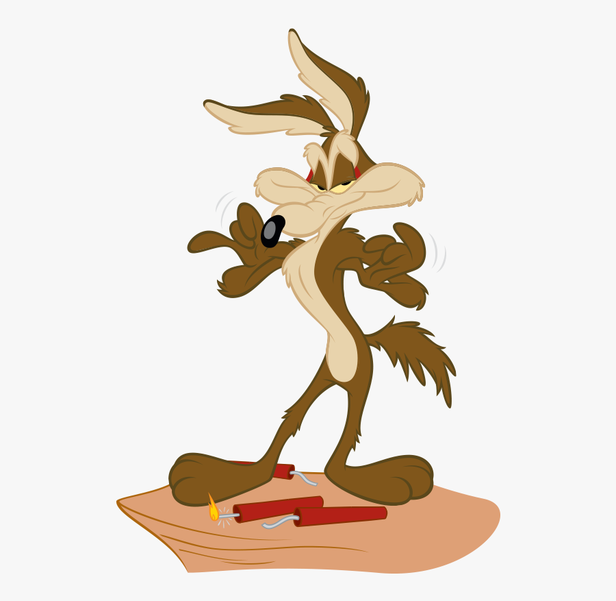Clip Art Wile E Looney Tunes - Coyote Looney Tunes Show, Transparent Clipart