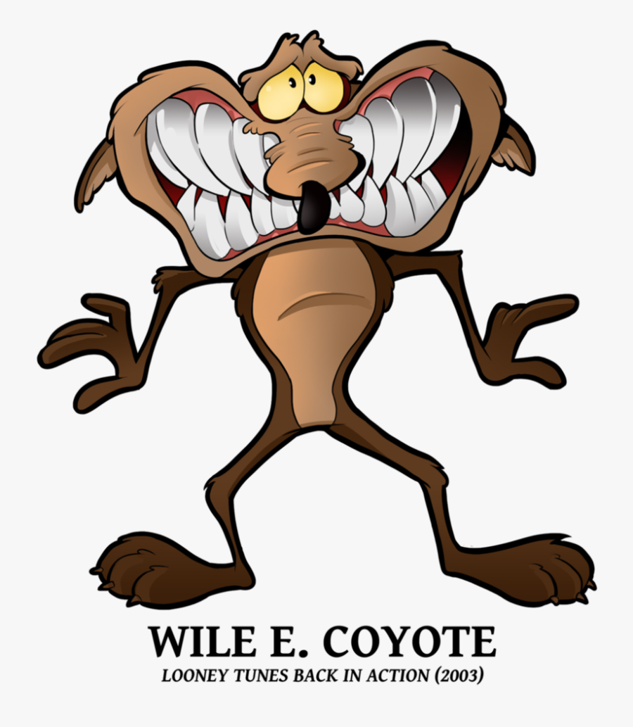 Coyote Clipart Wile E Coyote - Coyote Looney Tunes Vector, Transparent Clipart