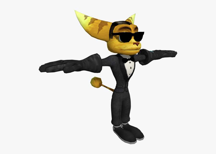 Download Zip Archive - Ratchet And Clank Tuxedo, Transparent Clipart
