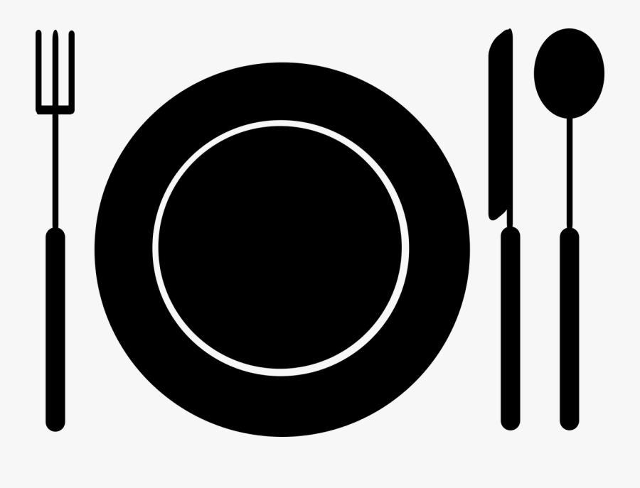 Eating Food Fork Free Picture - Plate Vector Png, Transparent Clipart