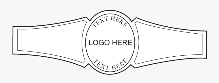 Clip Art Custom Band Template Personal - Your Logo Here, Transparent Clipart