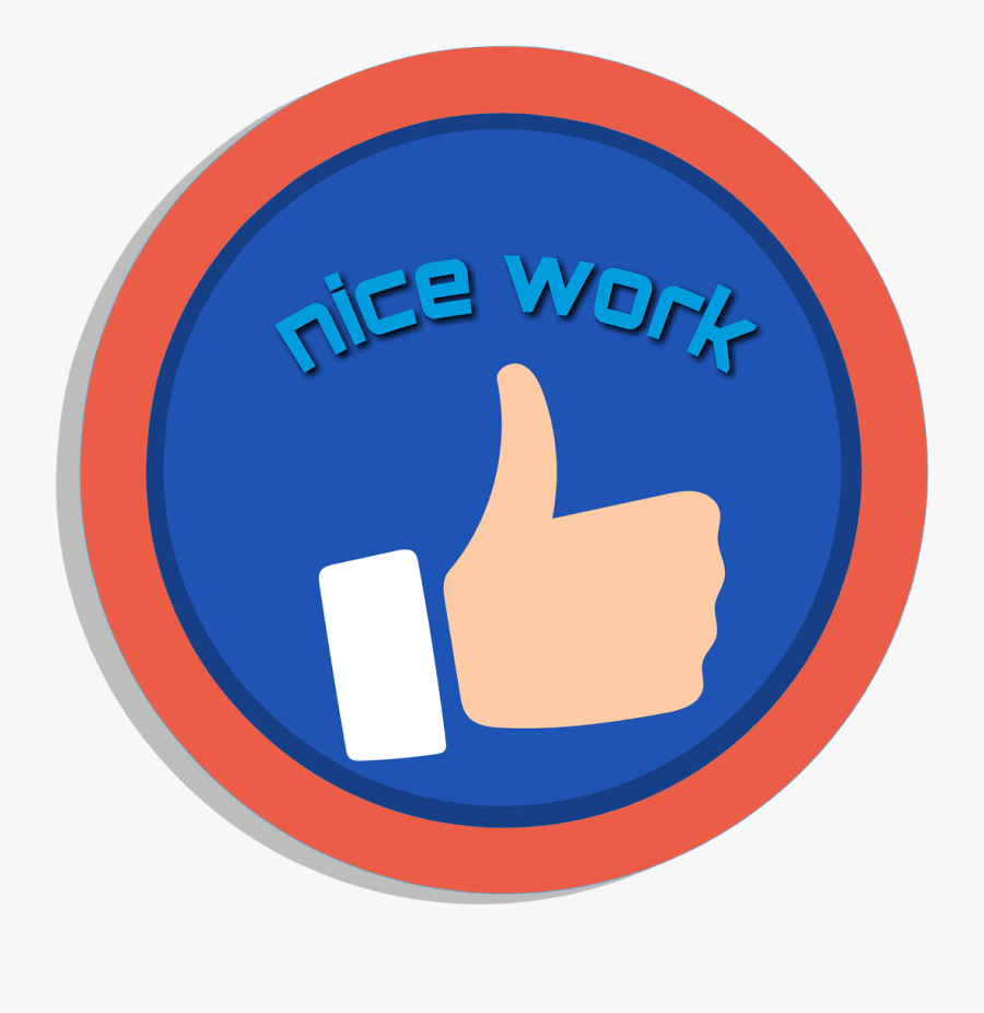 Motivation Nice Work Click Clipart Sticker Icon Excellent Clipart Free Transparent Clipart Clipartkey