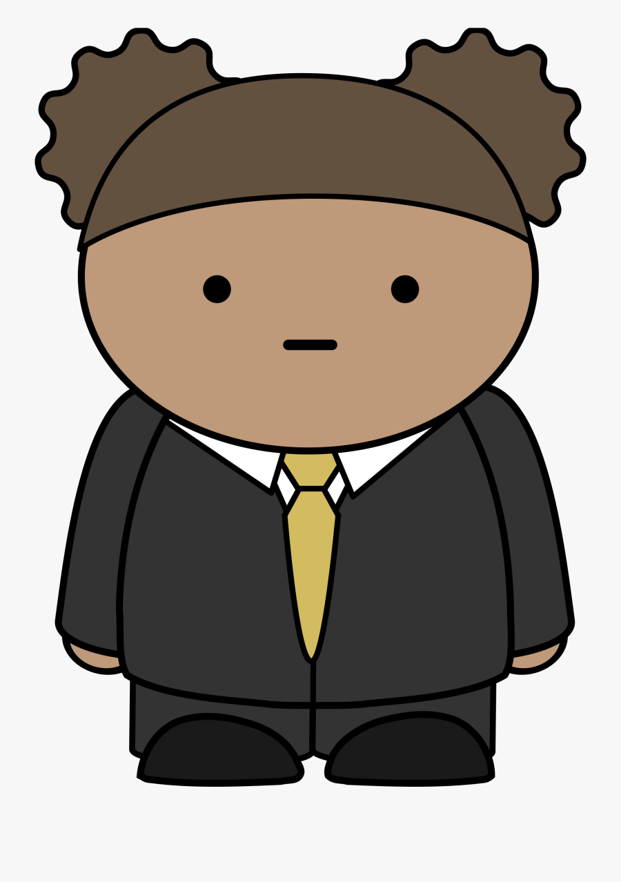 Clipart - Business Suit Clip Art, Transparent Clipart