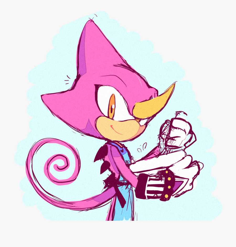 Espio The Chameleon Art Clipart , Png Download - Espio The Chameleon Fanart, Transparent Clipart