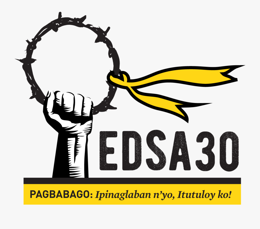 A History Of The Philippine Political Protest - Symbol Of Edsa People Power, Transparent Clipart