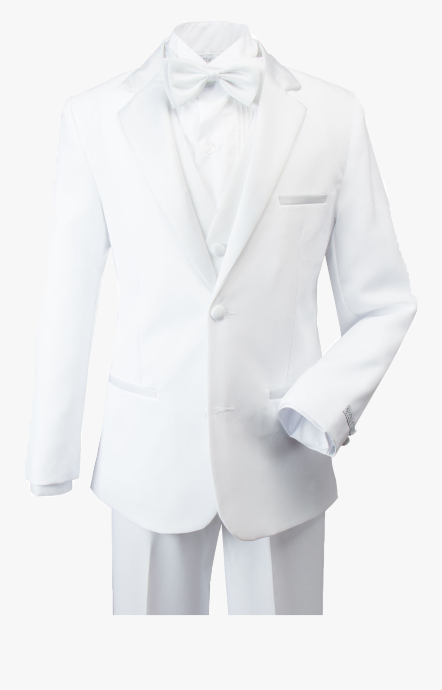 White Tuxedo Suit Png Free Pic - Tuxedo, Transparent Clipart