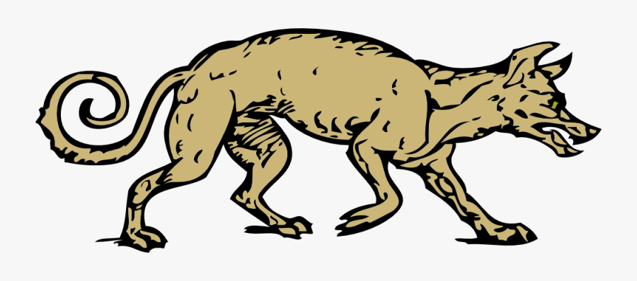 Coyote, Wolf, Animal, Canine, Dog, Beast Of Prey - Starving Dog Clipart Png, Transparent Clipart