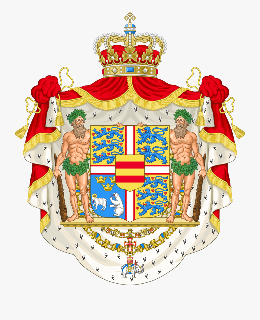 Clip Transparent Download Of Denmark Wikipedia - Герб Дании , Free ...