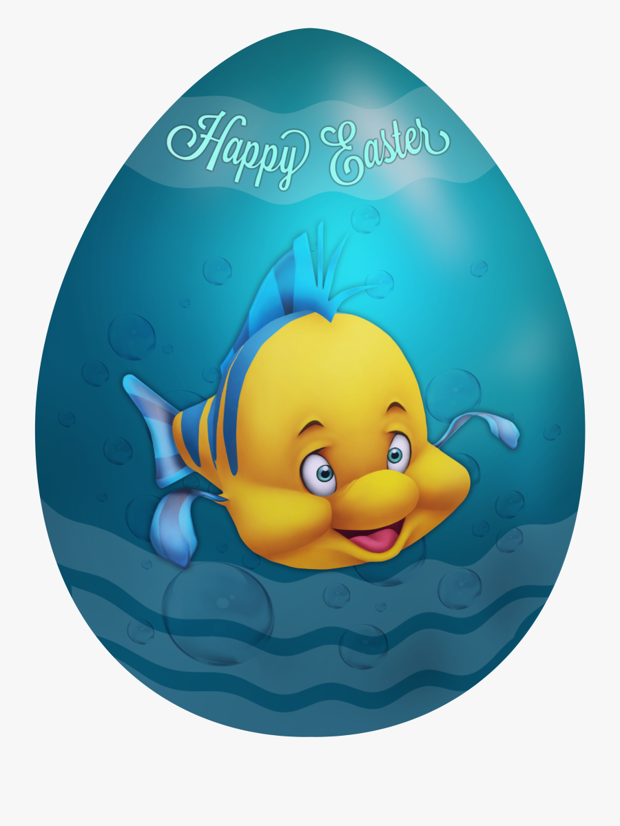 Kids Easter Egg Flounder Png Clip Art Imageu200b Gallery - Flounder Easter Egg, Transparent Clipart
