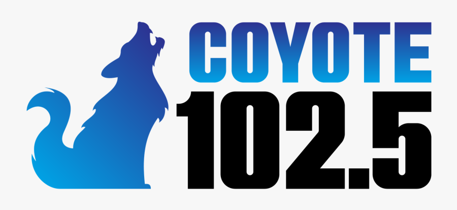 5 - Coyote 102.5 Logo, Transparent Clipart
