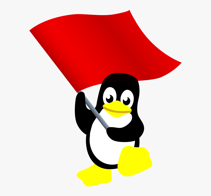 Flightless Bird,headgear,vertebrate - Tux Communist, Transparent Clipart