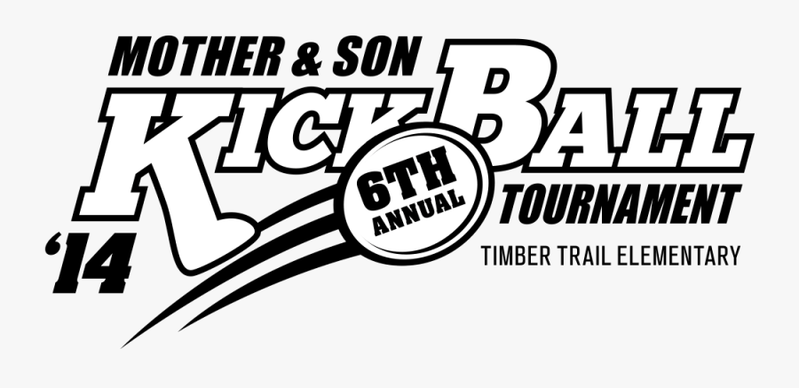 Kickball Clipart Gift Cartoon - Calligraphy, Transparent Clipart